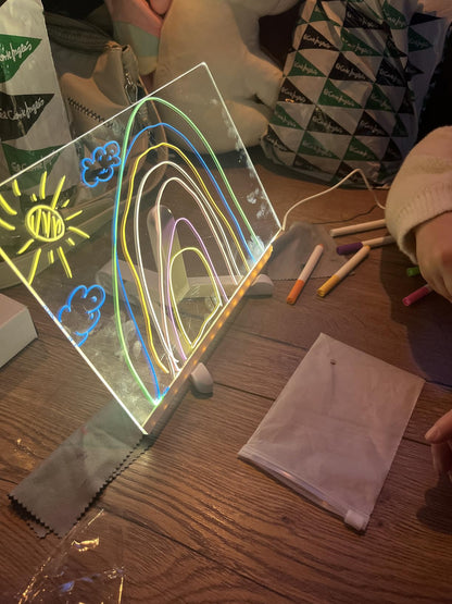TABARIA™ | Pizarra con Luz LED 20x30