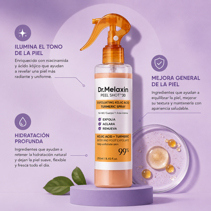 Spray Dr. Melaxin - Recupera la confianza de mostrar tu piel