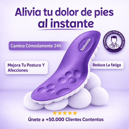 Plantillas Tabaria-¿Cansado de terminar el día con dolor de pies?