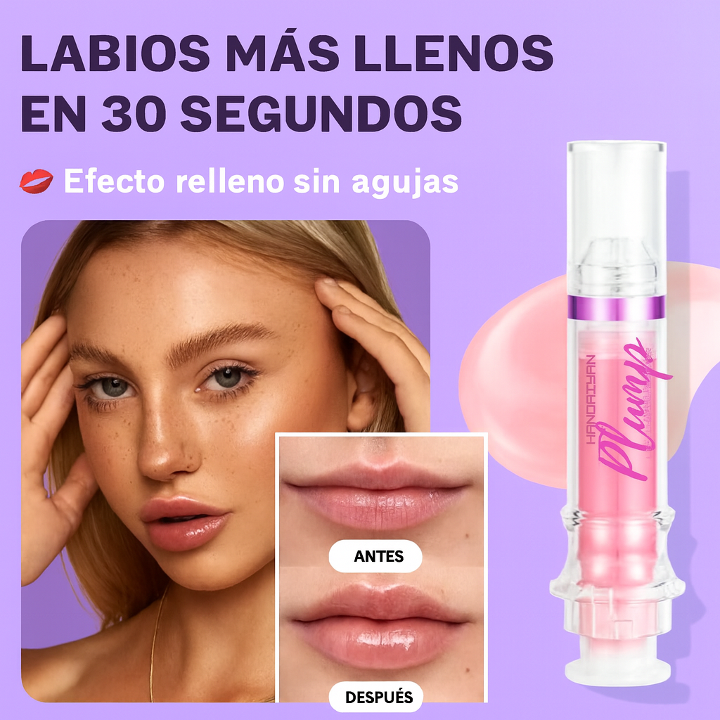 Voluminizador de Labios con Ácido Hialurónico.