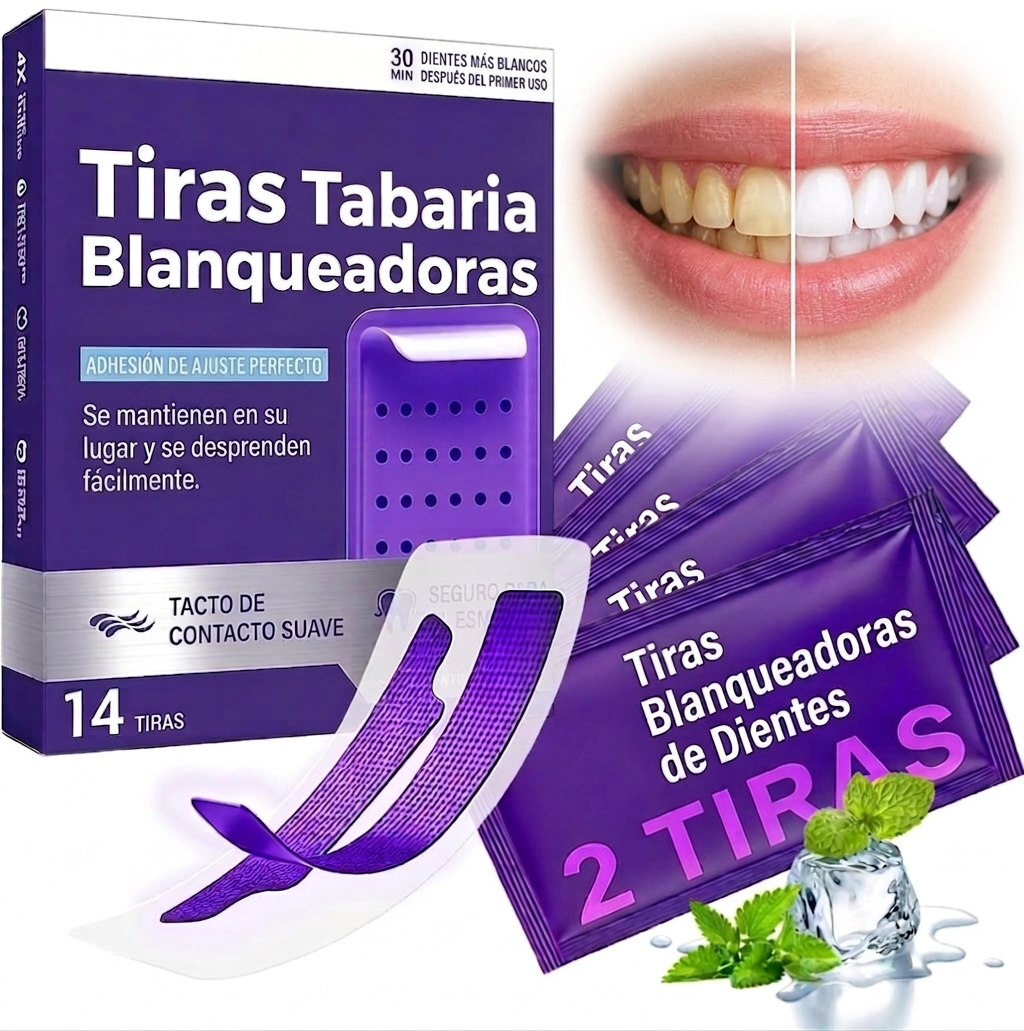 Tabaria™ | Dientes más blancos en 30 minutos