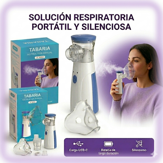 Nebulizador- Alivio Respiratorio Para Niños y Adultos