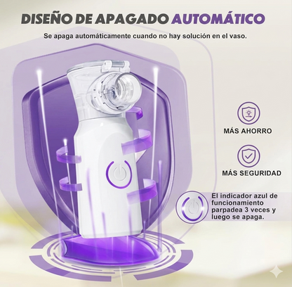 Nebulizador- Alivio Respiratorio Para Niños y Adultos