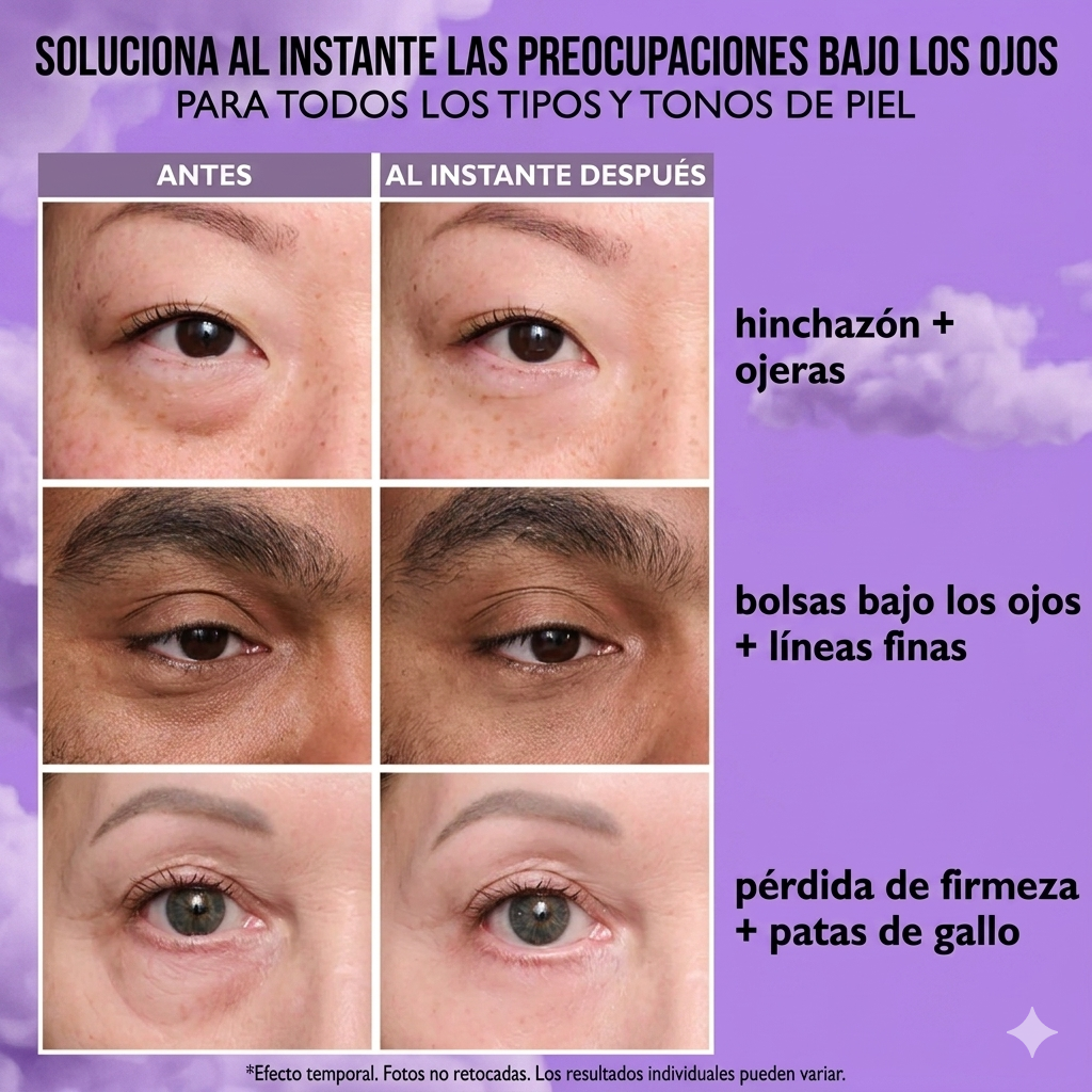 Adiós Bolsas de ojos en Minutos — Tabaria