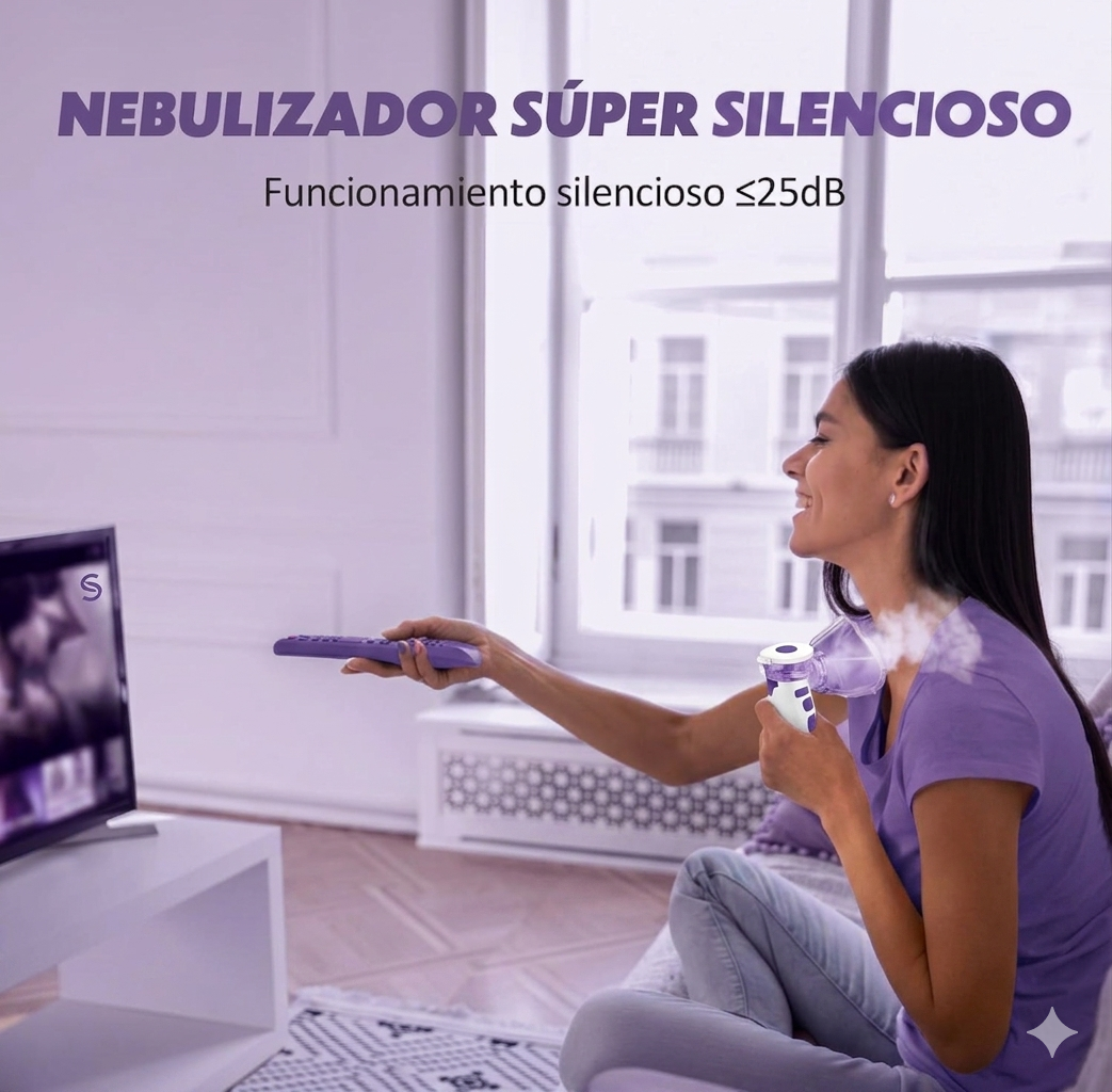 Nebulizador- Alivio Respiratorio Para Niños y Adultos
