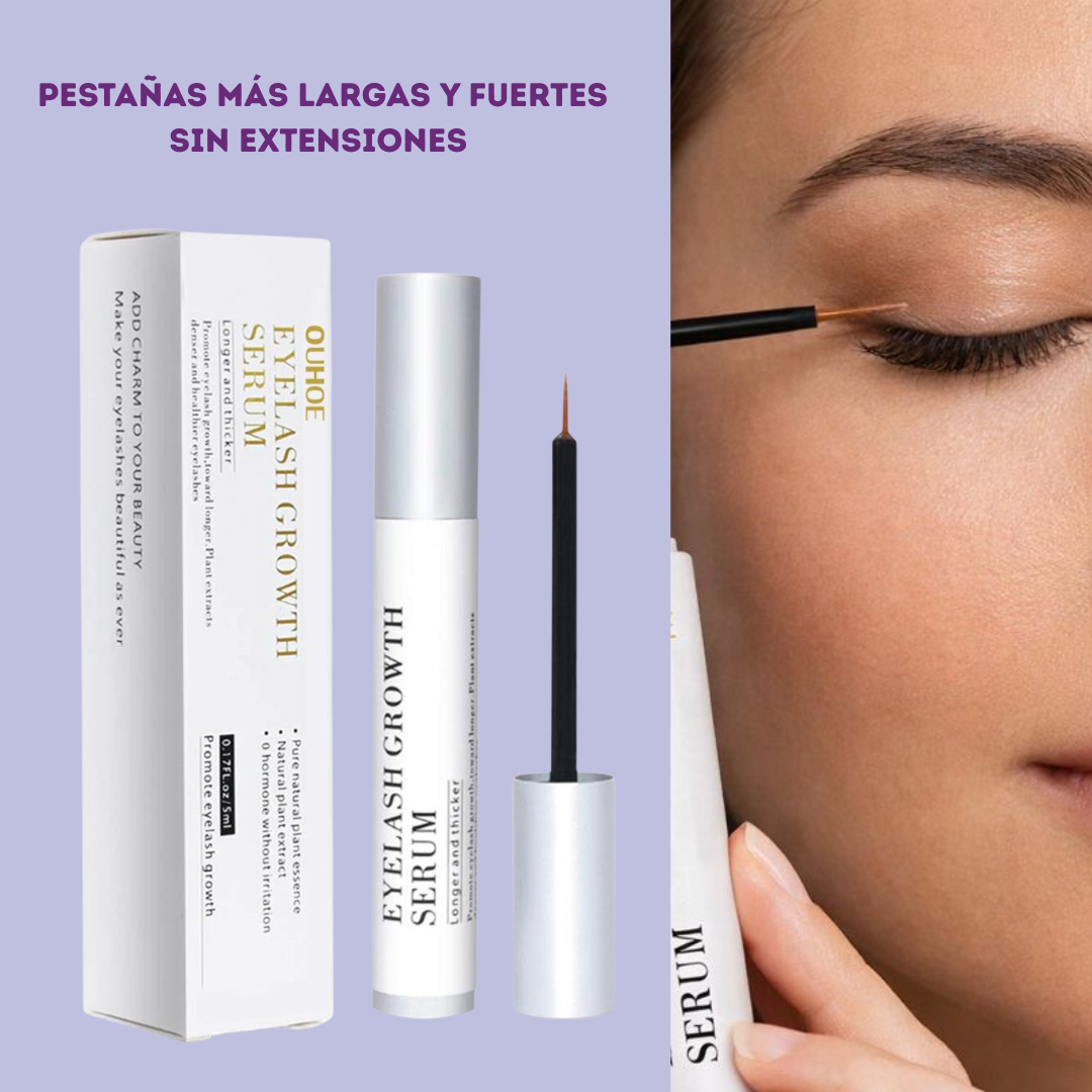 Serum de Crecimiento-Vuelve a tener pestañas largas y fuertes