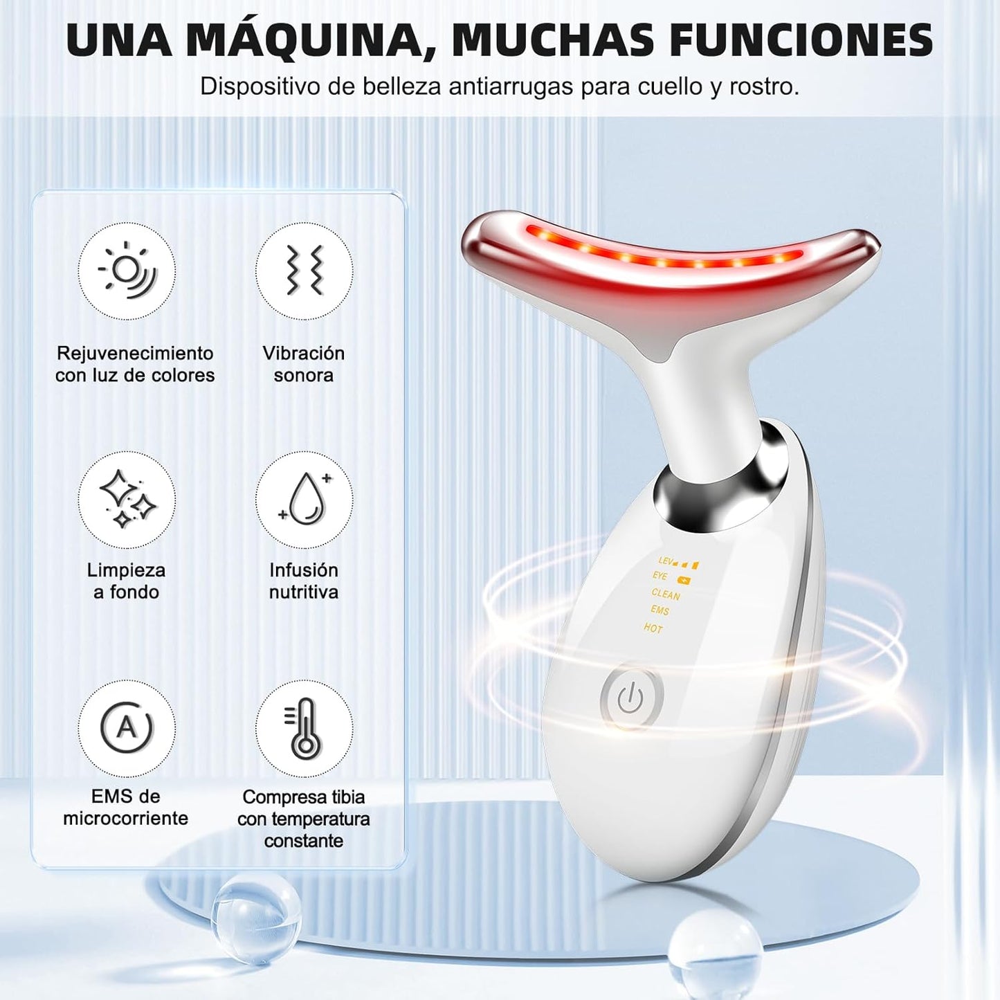 TABARIA™- Cuello y Rostro más firmes en solo 5 minutos al día