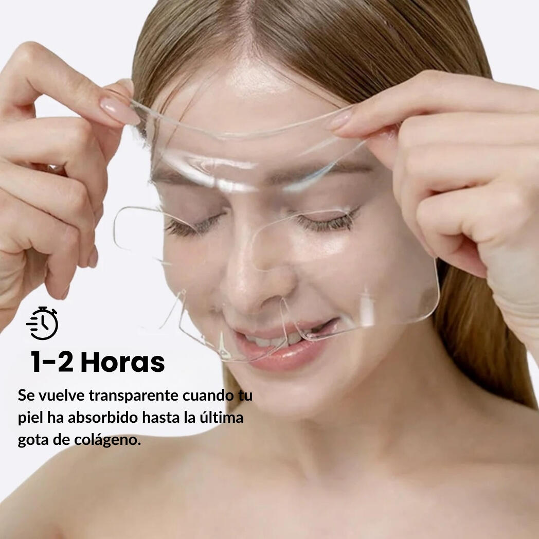 Mascarilla Facial Colageno-Lifting Visible en 20 Minutos