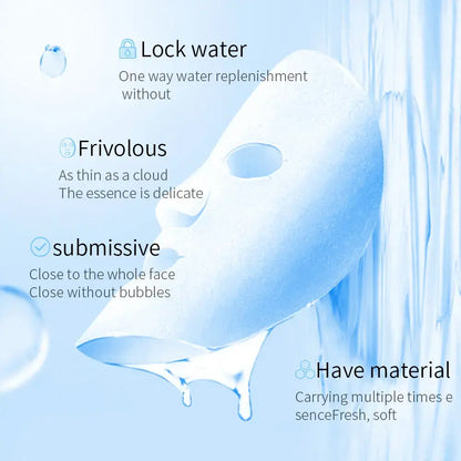 Mascarilla Facial de Ácido Hialurónico