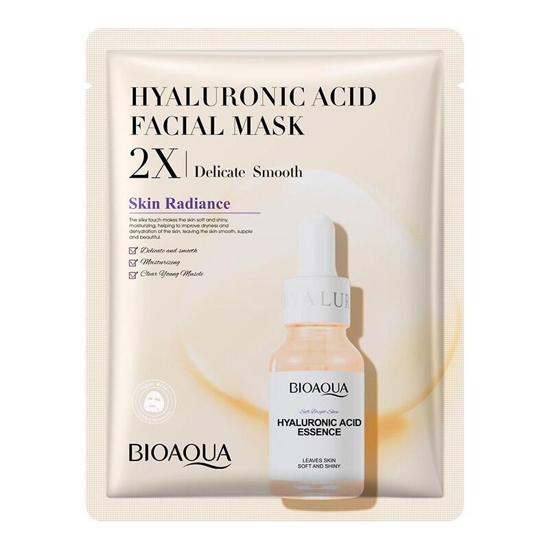 Mascarilla Facial de Ácido Hialurónico